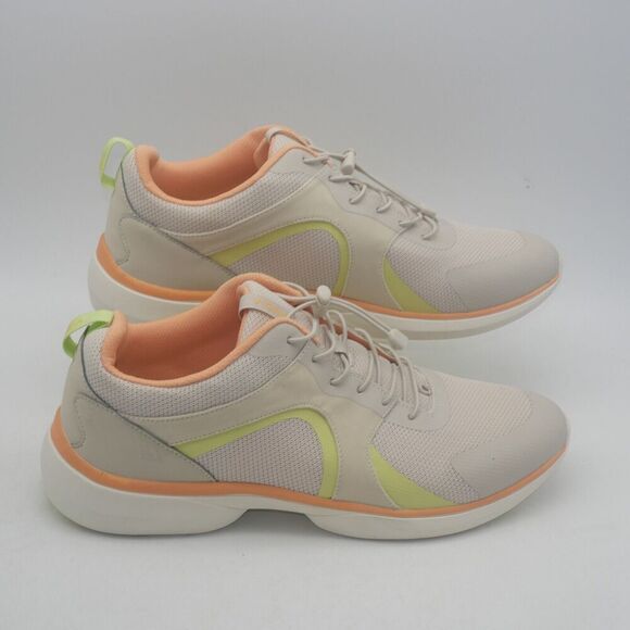 NEW Vionic Olessa Walking Orthotic Shoes Sneakers Women's 11 Cream Apricot Tan - Picture 5 of 8